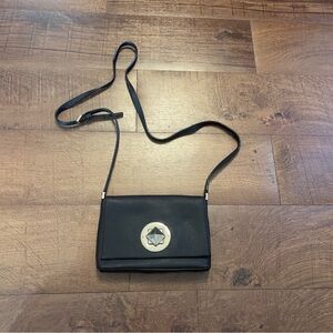 Black Kate Spade crossbody purse